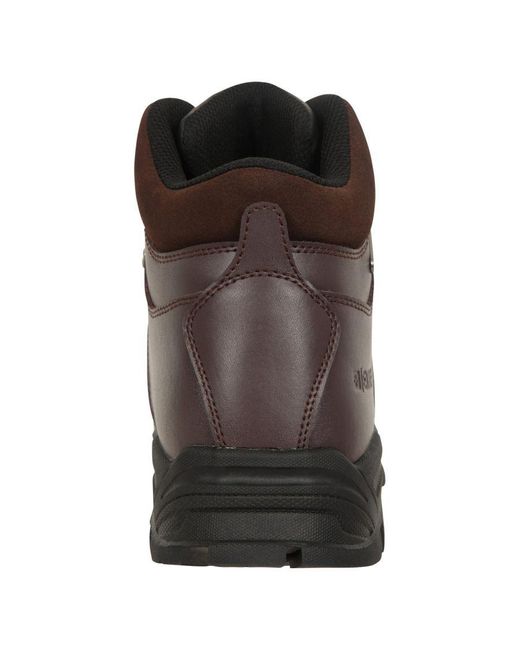 Mountain Warehouse Brown Ladies Latitude Ii Extreme Leather Waterproof Walking Boots (Dark)