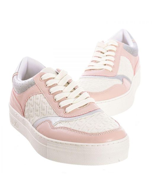 Liu Jo Klassieke Sneaker Alicia 505 4a3701ex097 in het Pink