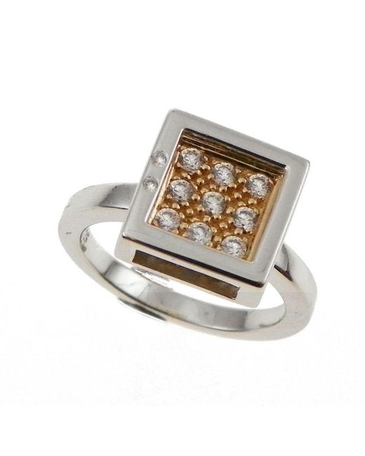 Orphelia Metallic 925 Sterling Ring