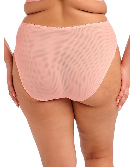 Elomi Natural Zarla High Leg Brief