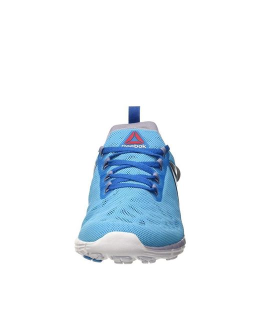 Reebok Blue Zpump Fusion 2.5 Lace Up Synthetic Running Trainers Ar0095