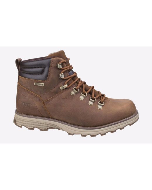 Caterpillar Brown Sire Waterproof Boots for men