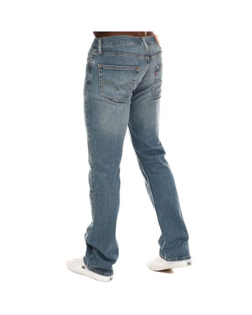 Levi's Blue Levi'S 527 Slim Bootcut Jeans for men