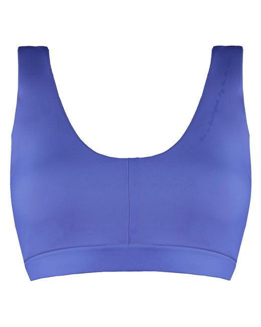 GYMSHARK Blue Whitney Simmons Sports Bra Nylon