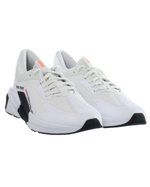 PUMA White Provoke Xt Ftr Trainers
