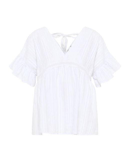 Dreimaster Tuniek Dames Wit in het White