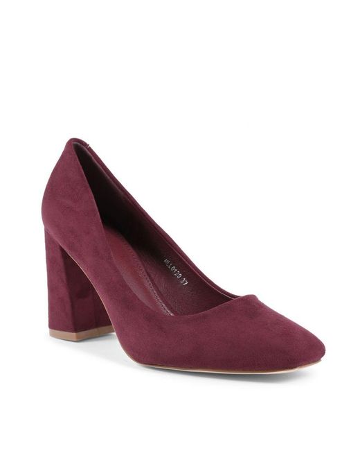 19V69 Italia by Versace Purple Pump Bordeaux Hll0129