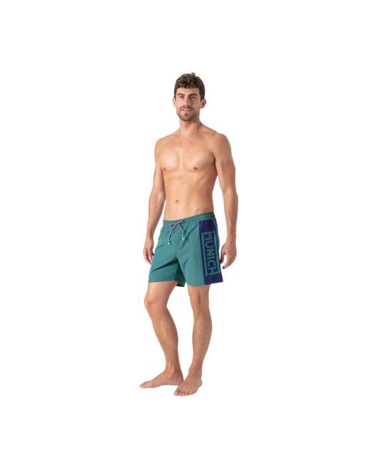 Munich Blue Swim Trunks Short Mu23 for men
