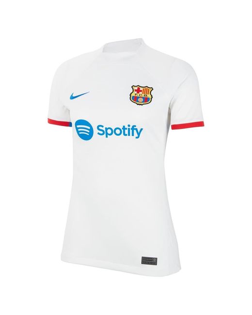 Nike White Barcelona Away Shirt 2023 2024
