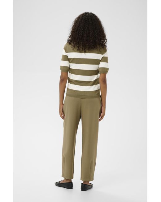 Kaffe Pullover Kalizza Pullover Regular Fit in het Green