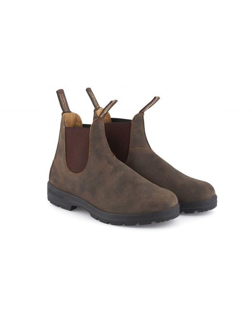 Blundstone Brown Classic Rustic Boots Leather