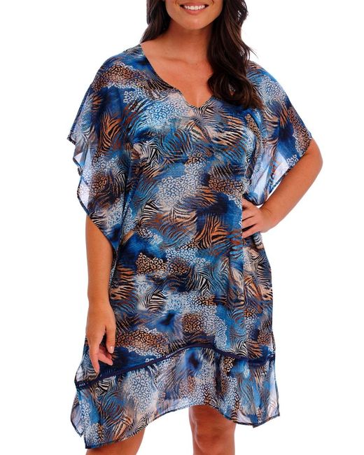 Fantasie Blue Seraya Sands Kaftan