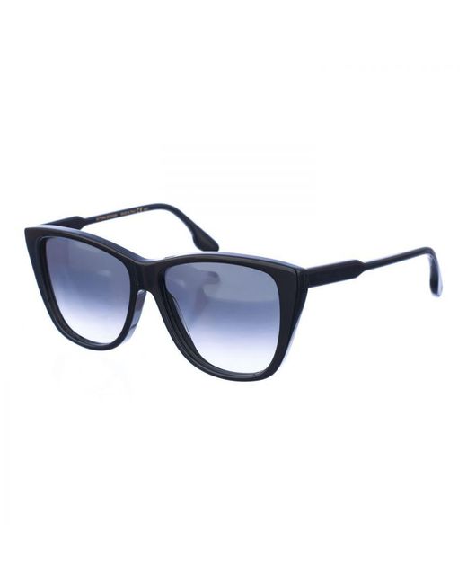 Victoria Beckham Blue Acetate Sunglasses With Oval Shape Vb639S for men