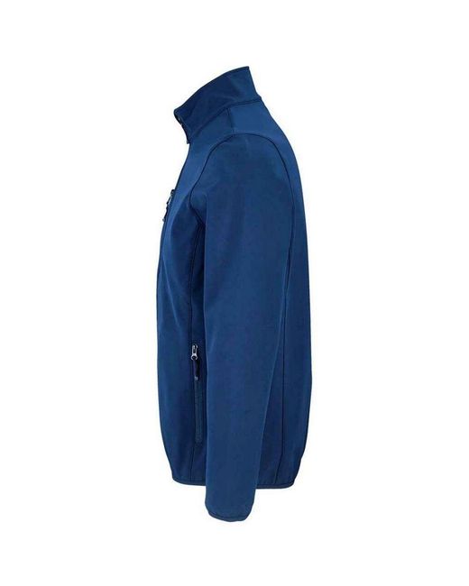 Sol's Blue Falcon Recycled Soft Shell Jacket (Abyss) for men