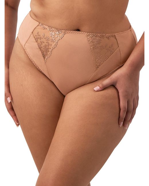 Elomi Natural Zarla High Leg Brief