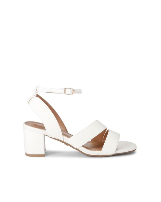 KG by Kurt Geiger White Astrid Sandals