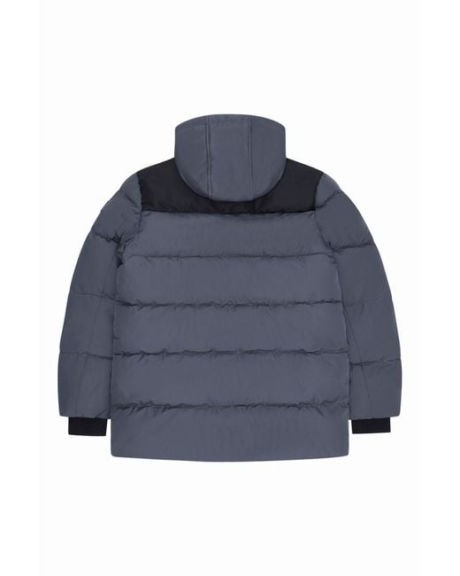 Reebok Blue Parka Puffer Jacket for men