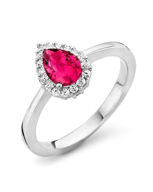 Orphelia Pink 925 Sterling Ring