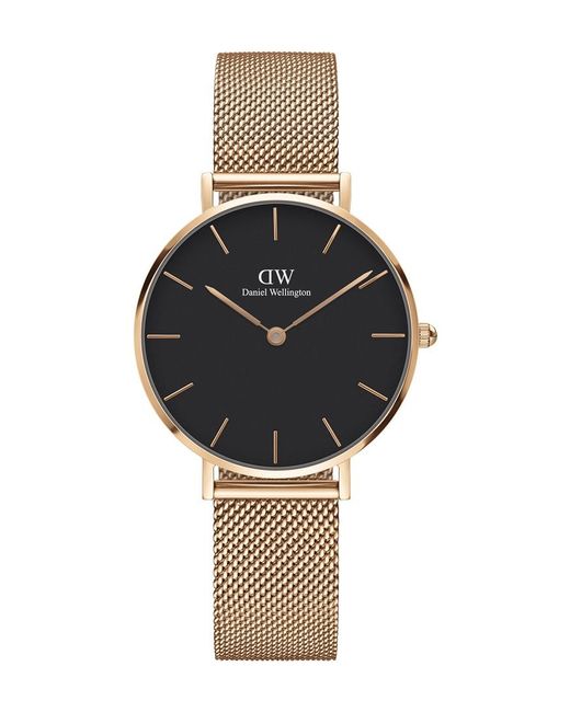 Daniel Wellington Metallic Dw00100161 Ladies Petite Melrose 32Mm Watch