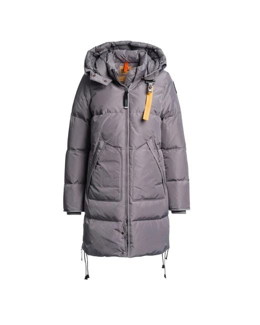 Parajumpers Long Bear Rabbit Jacket in het Gray