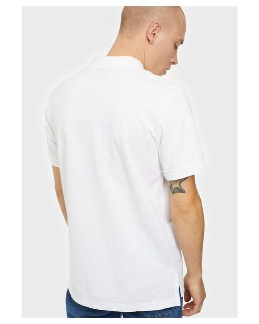 Nike White Sportswear Club Polo Shirt for men
