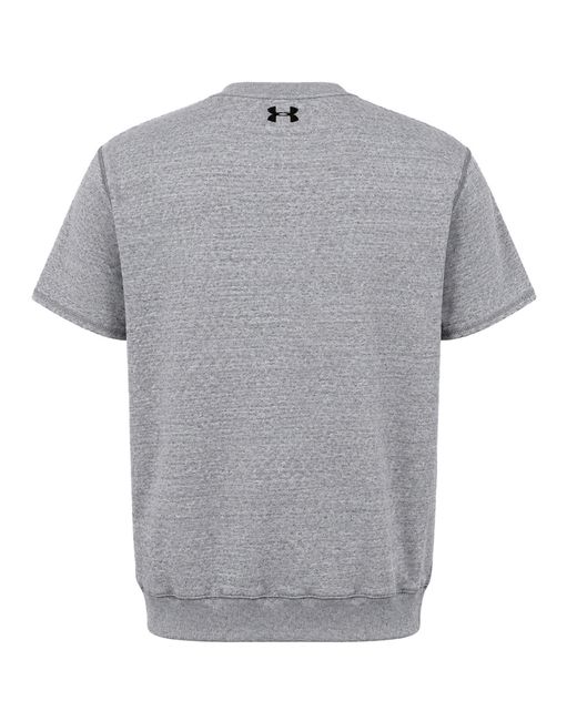 Under Armour Gray X Project Rock Originators Cut Off Sweater for men