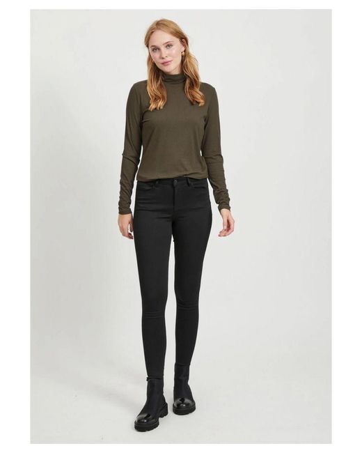 Vila Black Regular Skinny Jeans