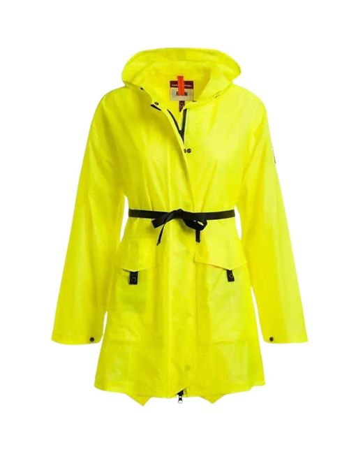 Parajumpers Yellow Tilda Highlighter Windbreaker Jacket