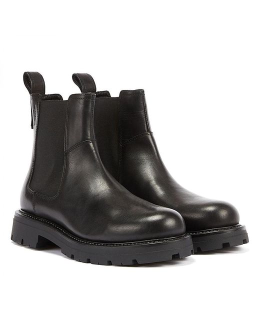 Vagabond Cameron Chelsea Black Boots for men