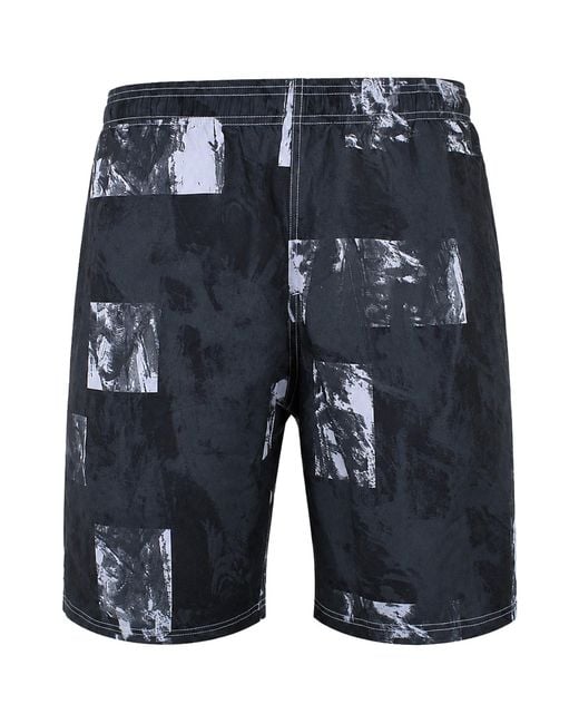 Under Armour Blue 9Inch Launch Printed Shorts for men
