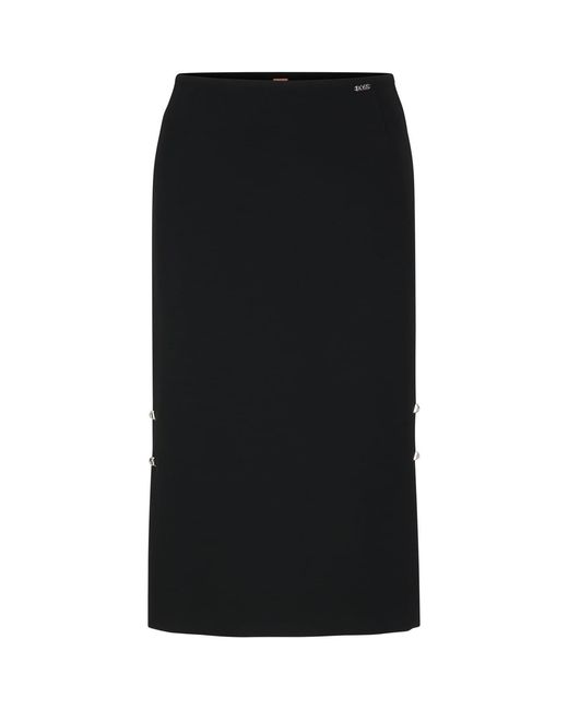Boss Black Vevoka Midi Pencil Skirt
