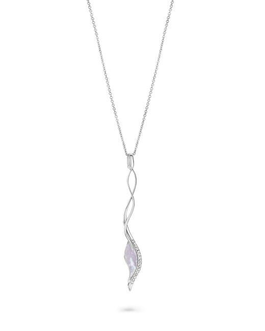 Orphelia White 'Zena' 925 Sterling Chain With Pendant