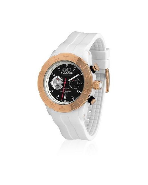 BULTACO Herrenuhr H1Pw43C-Cb1 (Ø 43 Mm) in White für Herren