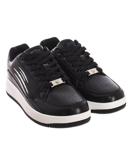 Philipp Plein Black Sports Shoes Sips1501 for men