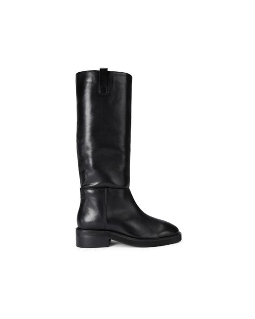 KG by Kurt Geiger Black Leather Toni Boots