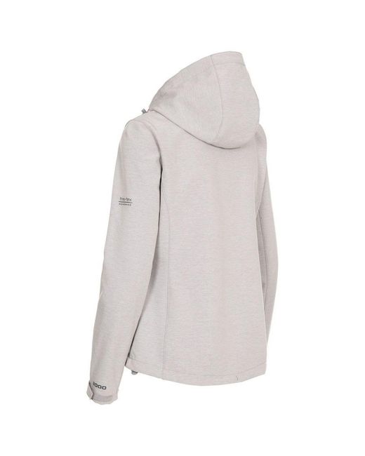Trespass Gray Ladies Leah Waterproof Softshell Jacket