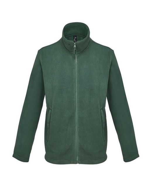 Sol's Green Adult Microfleece Jacket (Fir)