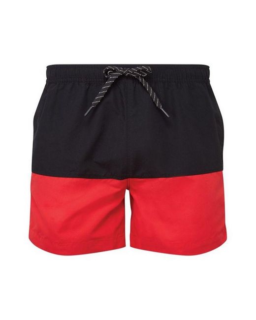 Asquith & Fox Red Swim Shorts (/) for men