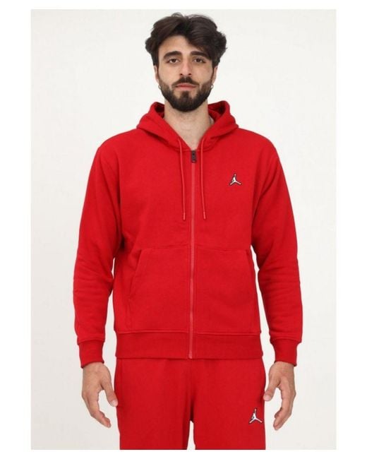 Nike Red Jordan Brooklyn Fleece Tracksuit for men