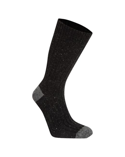 Craghoppers Black Adult Torver Walking Socks Pepper/Light)
