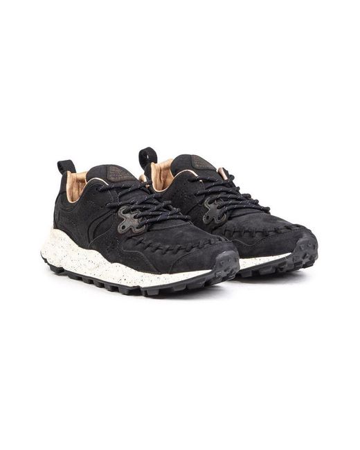 Flower Mountain Black Yamano 3 Trainers for men