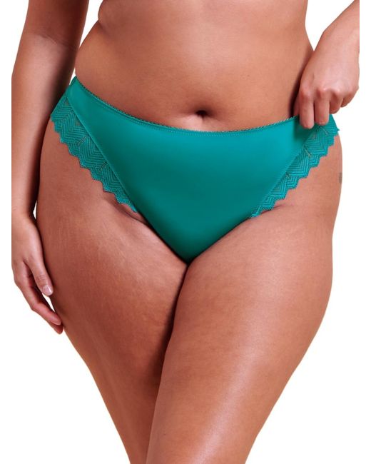 Curvy Kate Blue Wild One Brazilian