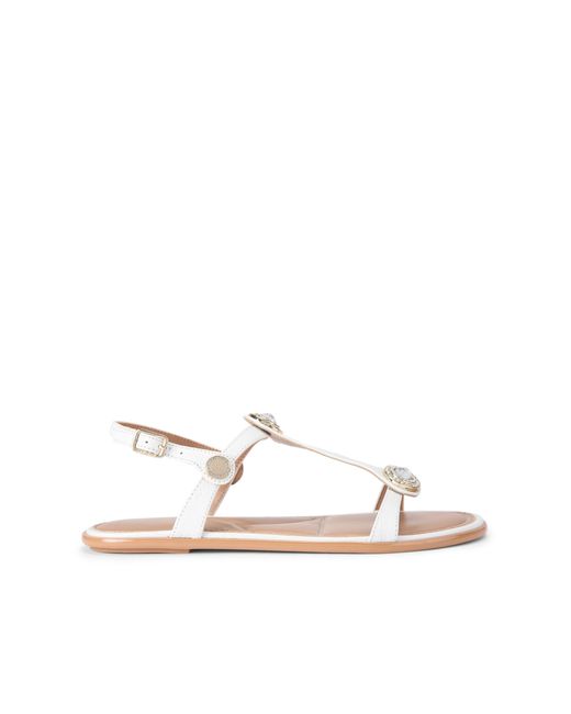 Carvela Kurt Geiger Natural Leather Amalia Sandal Sandals