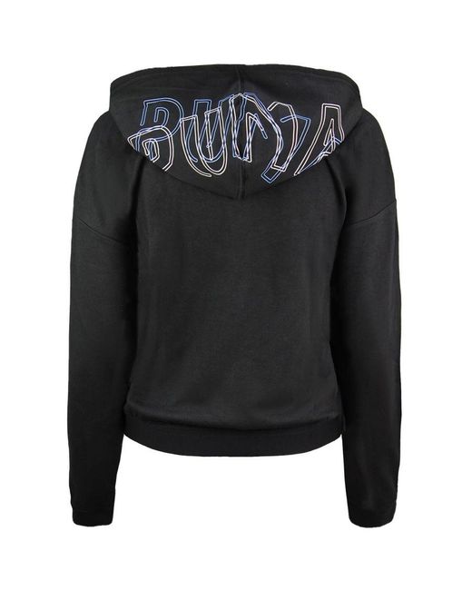 PUMA Black Zip Up Hoodie Cotton