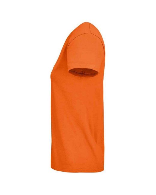 Sol's Orange Ladies Pioneer Organic T-Shirt Cotton