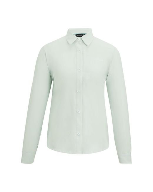 Regatta Blue Ladies Travel Light Anti-Insect Long-Sleeved Shirt (Ocean Mist)