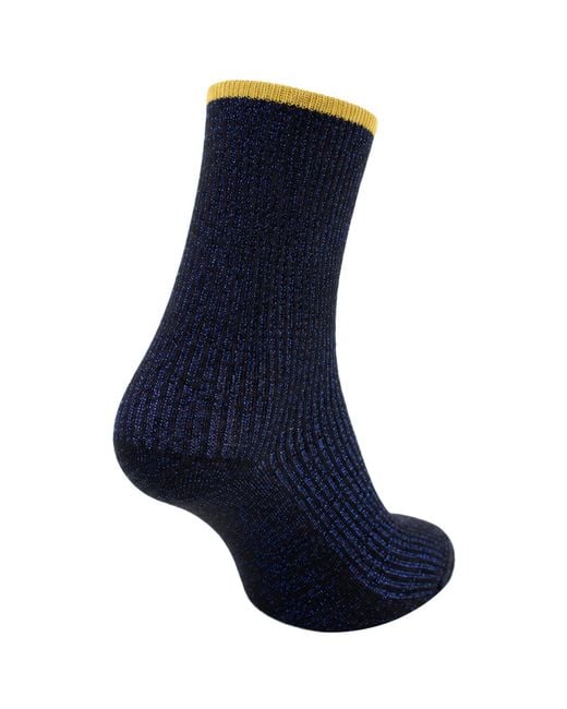 Happy Socks Blue 1-Pack Marine Viscose for men