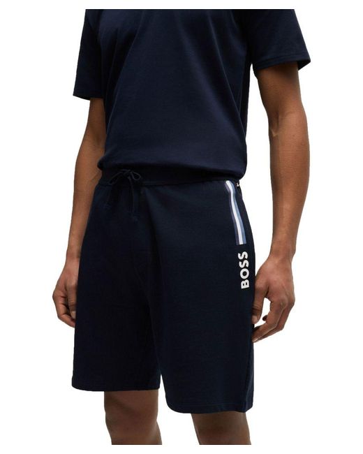Boss Blue Authentic Shorts Dark for men