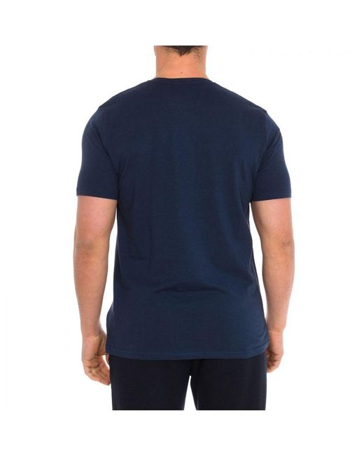 Daniel Hechter T-shirt Met Korte Mouwen 75113-181991 Man in het Blue voor heren