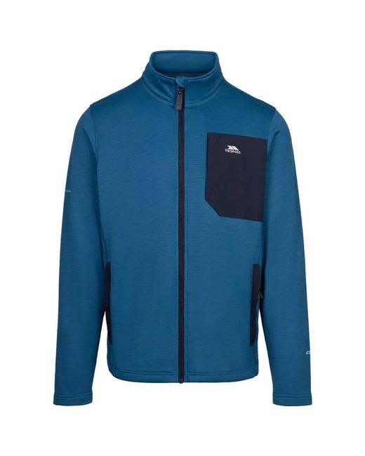Trespass Blue Arranfore At200 Fleece Jacket (Bondi) for men